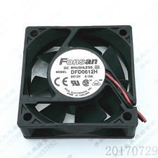Fonsan DFD0612H 6020 DC12V 0.15A 6CM 2-Wire Silent Cooling Fan