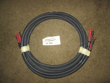 Audioquest Midnight speaker cable 12 foot pair with Spades