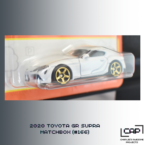 Toyota GR Supra bianca 2023 - scatola fiammiferi - Foto 6 di 16