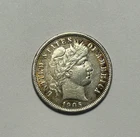 1905 O BARBER DIME XF