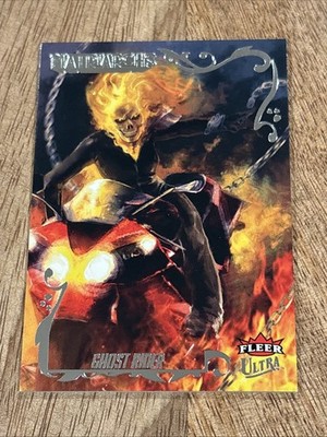 2024 Fleer Ultra Matriarchs of Marvel - Silver Foil - #55 Ghost Rider