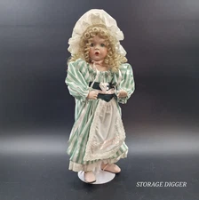 Vintage Ashton Drake Galleries Porcelain Doll "Little Bo Peep" by Wendy Lawton