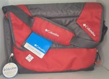 Large Columbia Messenger, Diaper Bag, Red Gra...