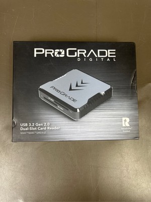 SD UHS-II Dual-Slot Memory Card Reader by ProGrade Digital | USB 3.2 Gen 2 for P
