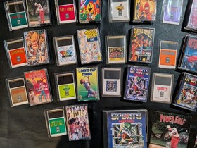 TurboGrafx 16 Games 16 Game Lot - Cassette Cases, Legendary Axe, Bomberman, +