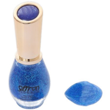 Image of Saffron Nail Varnish 13ML Polish Gloss Shimmer Matte Finish Nail Hardener UK NEW
