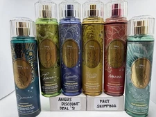 Bath & Body Works “6 Pack” DISNEY PRINCESS  Assorted Fine Fragrance Mist 8 fl oz