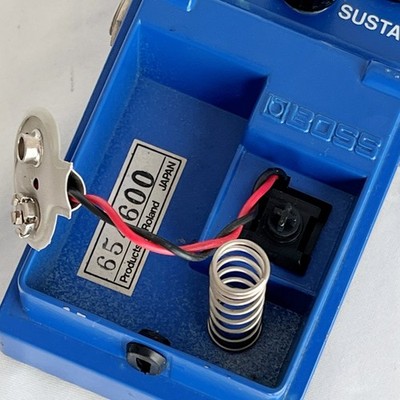 BOSS CS-2 Compression Sustainer W/Box 1986 Guitar Pedal Made in