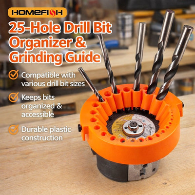 Angle Grinder Drill Bit Sharpener Tool for 2-13mm Bit Power Grinding Attachme US