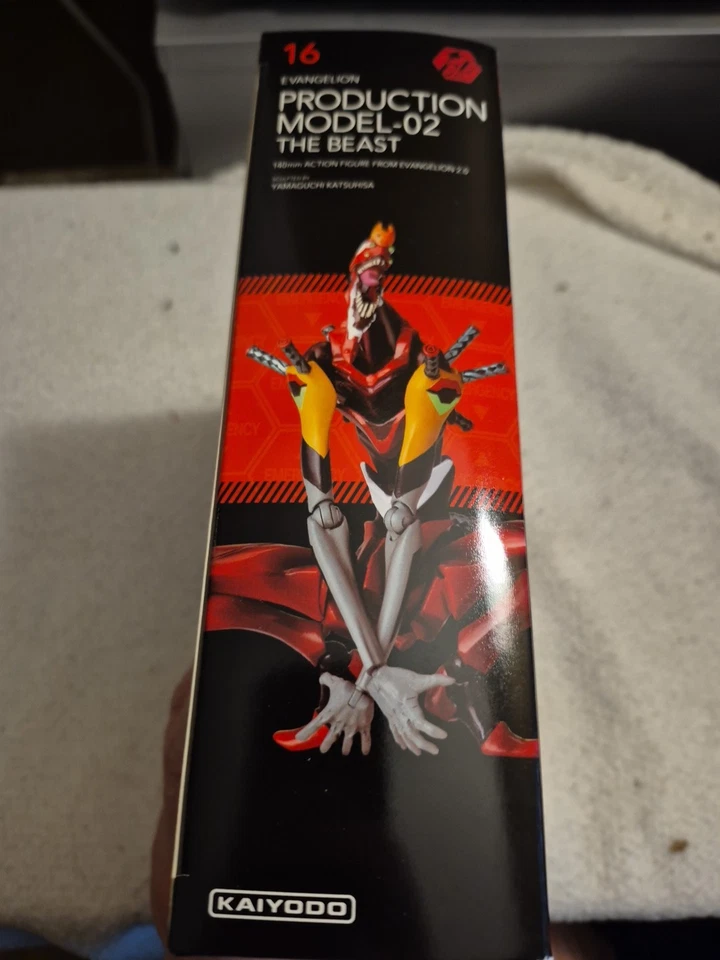 Kaiyodo Evangelion Evolution - #16 - Production Model-02 The Beast New in Box - Image 4 of 4