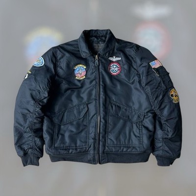 Fostex garments Tomcat/Topgun vintage bomber jacket(Raf Simons blank)