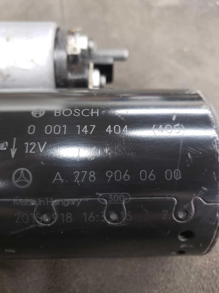 13 14 15 16 MERCEDES GL63 Starter Motor - Image 4 of 4