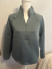 Eddie Bauer Very Soft Women  s Quarter Zip Size M