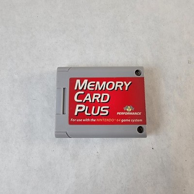 Memory Card Plus Nintendo 64 N64 Performance Controller Addon