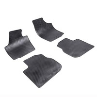 Gummi-FußMatten Skoda Rapid 2012-2019 Rigum Passgenau Auto Set