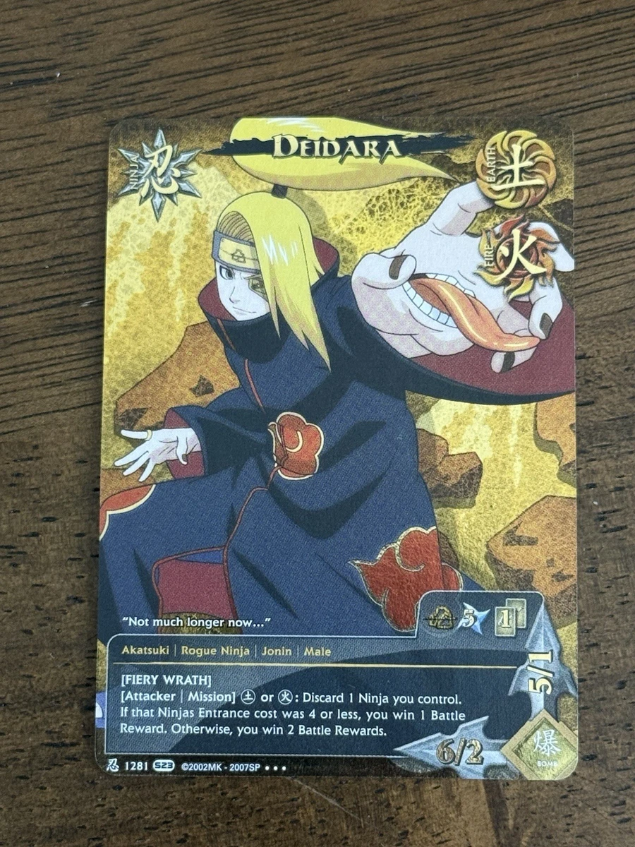 25+ Naruto CCG Near Mint or Better Super Rare Individual