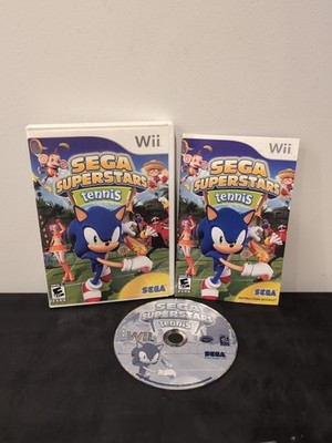 Sega Superstars Tennis CIB W/ Manual - Wii