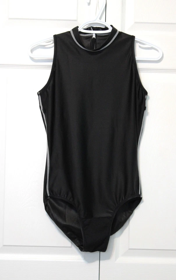 Traje de baño para mujer NSA Water Polo, talla XXXL/talla china, color negro Foto 3 de 4