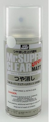 Mr. Hobby B523 Mr. Super Clear Flat UV Cut Matt 170ml