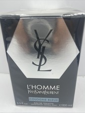 L'homme Cologne Bleue by Yves Saint Laurent for Men EDT SPRAY 100 ml NEW SEALED