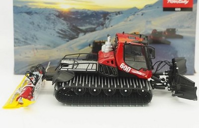 1/43 Scale PistenBully 600 Snowplow Diecast Model Plastic Tracks