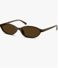 Sunglasses Womens Retro Oval Sunglasses for W...