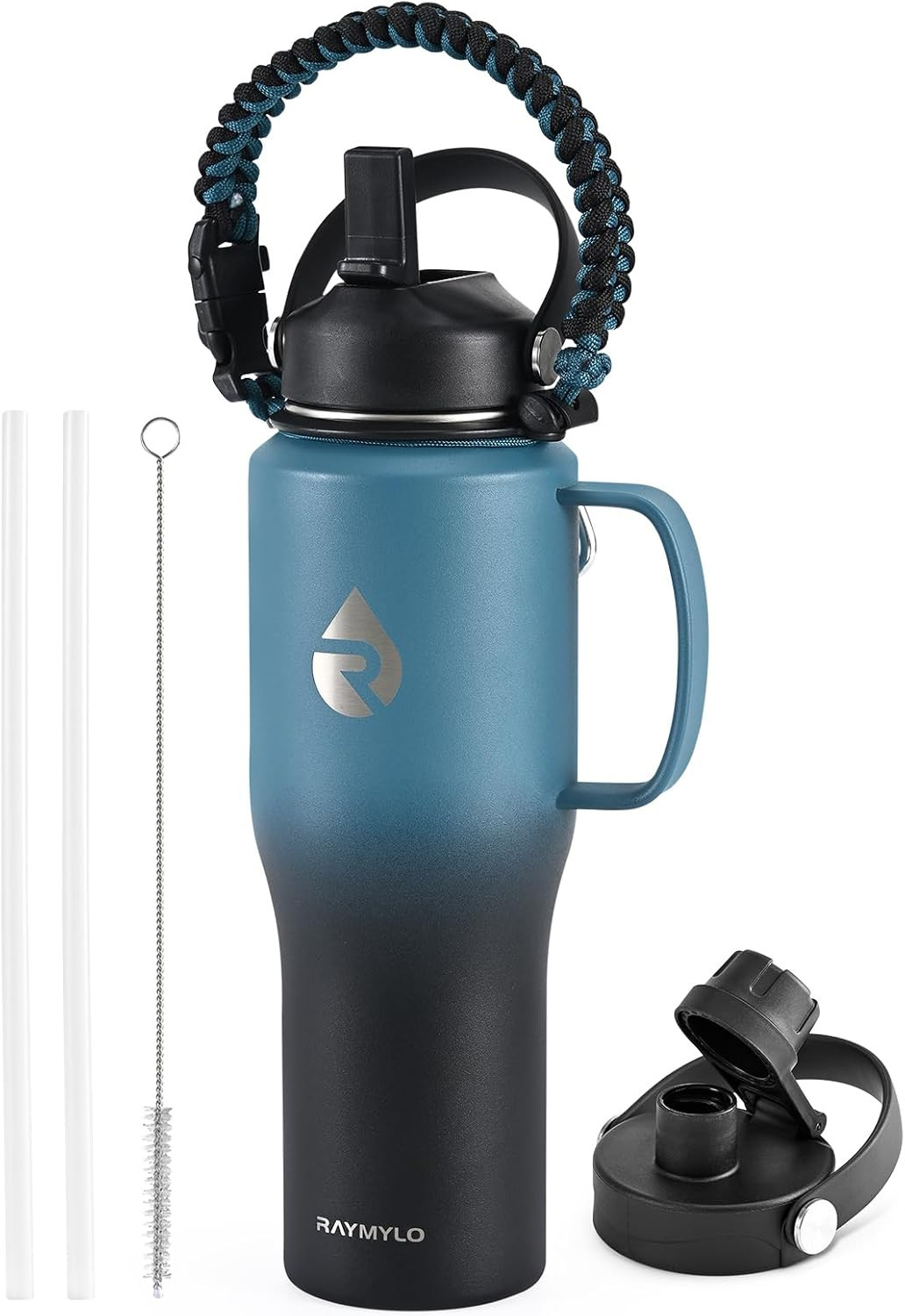 With Straw Fit In Car Cup Holder, Triple Wall Vacuu