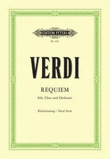 Missa da Requiem for four Solo Voices, Chorus and Orchestra (Vocal Score)