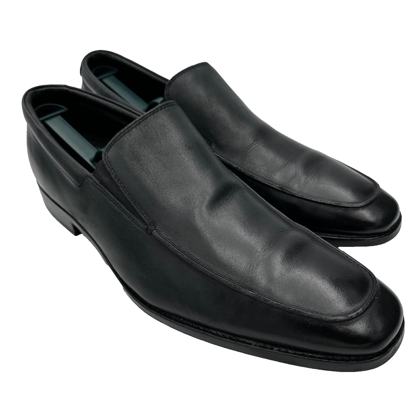 GORDON RUSH Cole Black Dress Shoes MARLOW Slip On Men’s Size 11.5 Leather