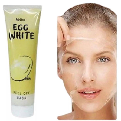 Facial Mask Mistine Egg White Whitening Poreless Anti Blackhead Peel Off Face