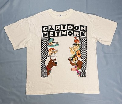 Vintage 1993 Cartoon Network Hanna-Barbera T-Shirt XL Belton USA Scooby Yogi