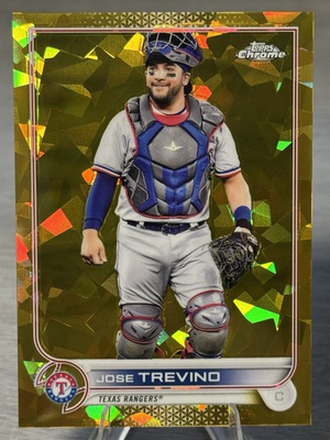#ad 🔥⚾️JOSE TREVINO 2022 Topps Chrome Sapphire Edition Gold Refractor SP 50 ⚾️🔥 $6.95