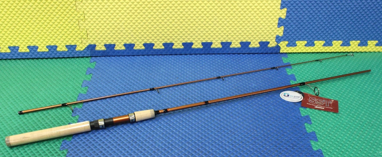Okuma SST Cork Grip Spinning Rod 6' 6" 2 Piece Medium SST-S-662M