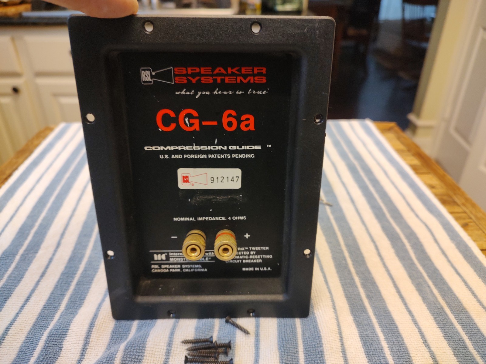 RSL /Rogersound Labs CG-6a 2-way crossover  / Very good condition