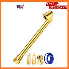 Dual Head Air Chuck Set Tire Air Fill Kit For Tire Inflator Gauge Air Compressor