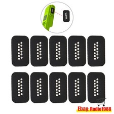 10x Covering Side Escutcheon Sticker For XPR7350 XPR7550 DGP8550 DP4800 Radio