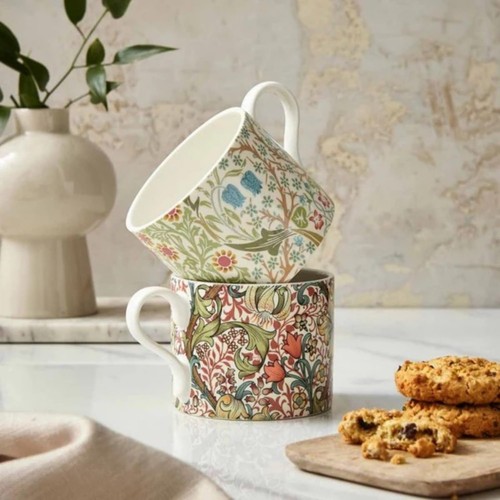 Morris & Co 12oz Coffee Mug with Handle - Blackthorn & Lily (Set of 2) 12oz each - Picture 5 of 6