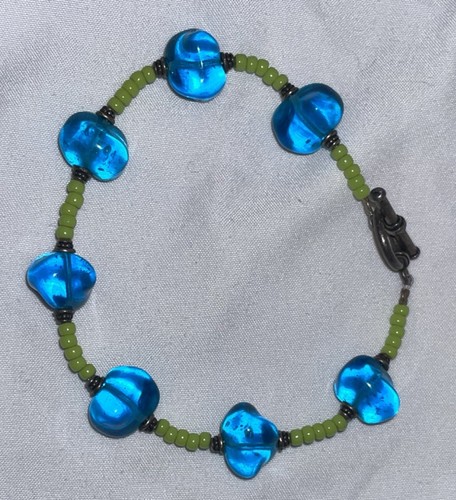 Pools Of Light Glass Toggle Bracelet!!!
