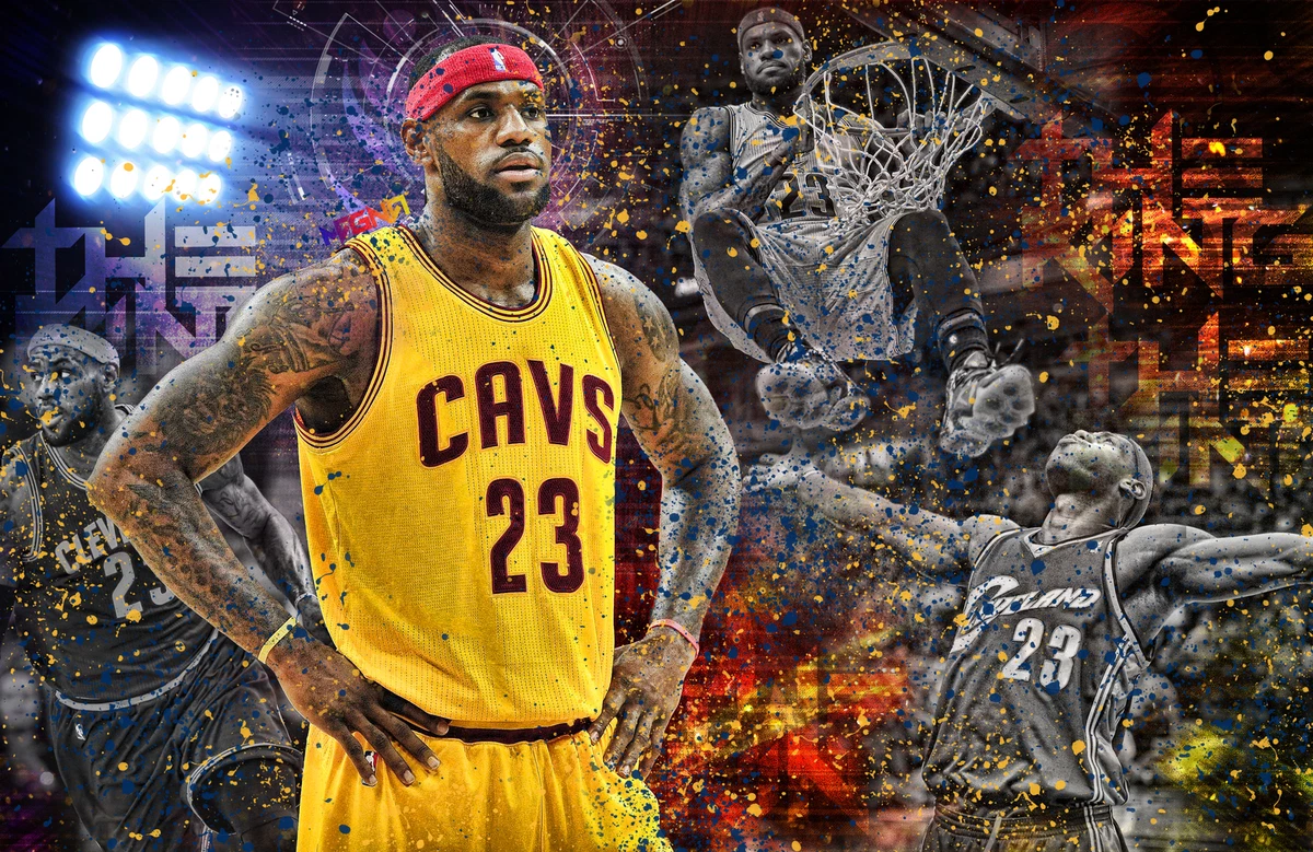 Lebron James Wallpaper 8x10 Picture Celebrity Print