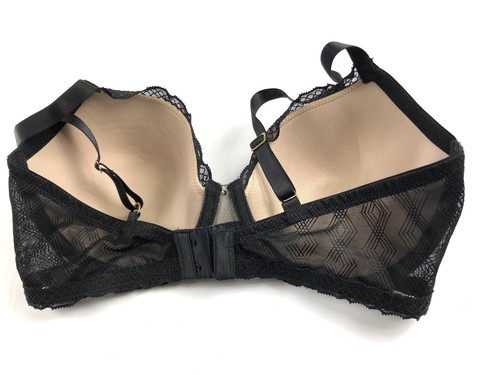 Natori Womens Geo Icon Contour Underwire Bra Black Size 34D - Picture 2 of 3