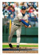 1993 Upper Deck baseball Card # 640 Mike Gardiner