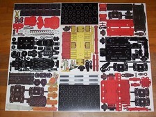 LIONEL PAPER TRAIN Engine Tender Box Car Caboose Greenberg Book Repro NEW MINT