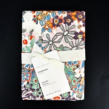 New Pottery Barn Amelia Floral Organic Cotton Percale Sham STANDARD Size