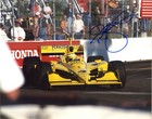 Tomas Scheckter Autographed Indy 500 8 X 10 Photo