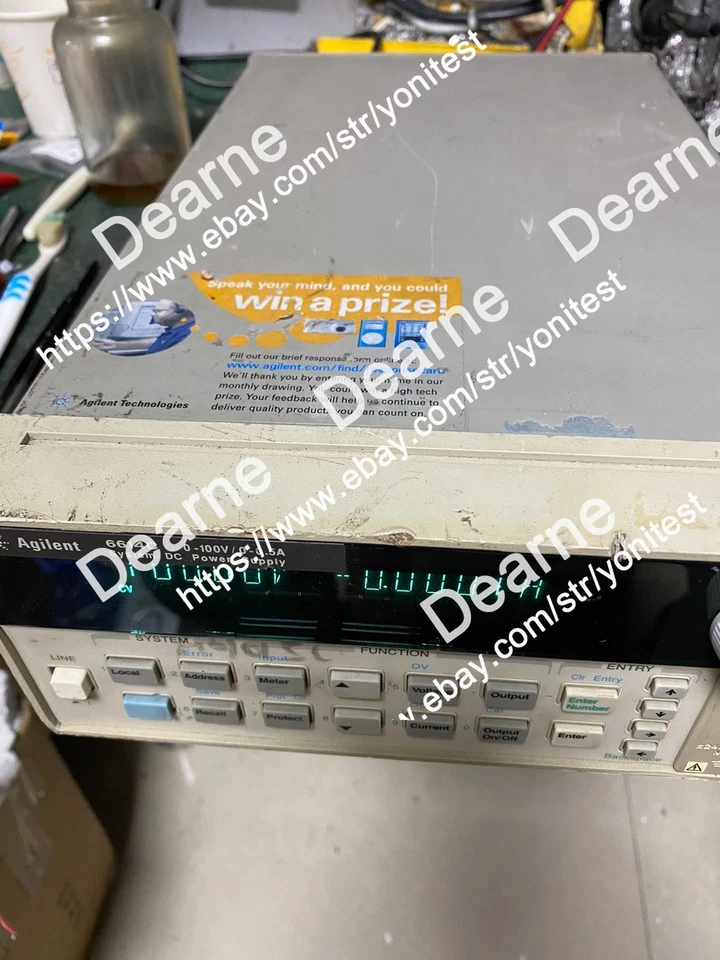 Agilent 6614C 0-100v/0-0.5A DC Power Supply - Image 3 of 3