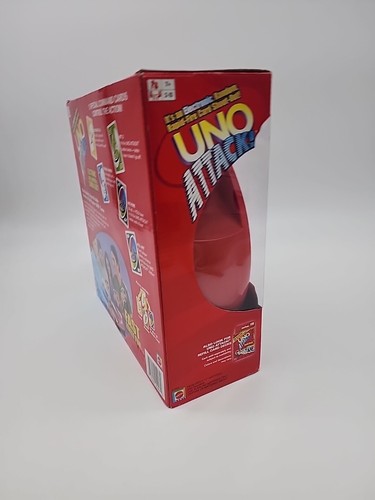 2005 Mattel Uno Attack Strategy Card Game 41943 SEALED INSIDE OPEN BOX - Picture 4 of 6