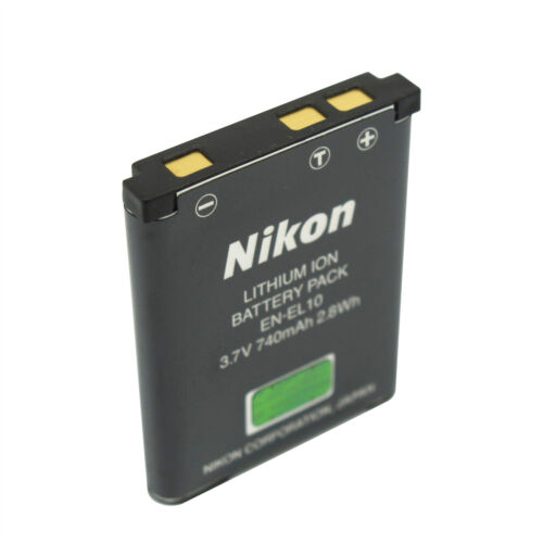 New Original Nikon EN-EL10 Battery for Nikon COOLPIX S60 S200 S500 S600 S4000 - Picture 1 of 3