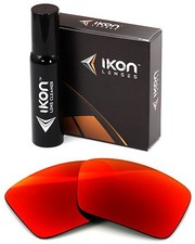 Polarized IKON Replacement Lenses For Dragon Fame Sunglasses Red Mirror