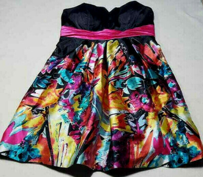 City Studio Bright Colors Homecoming Prom Dress Junior / Women's Size 11 |  eBay