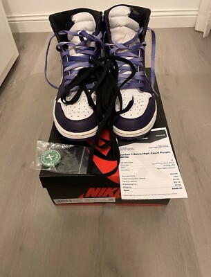 Jordan 1 Retro High ''Court Purple White''